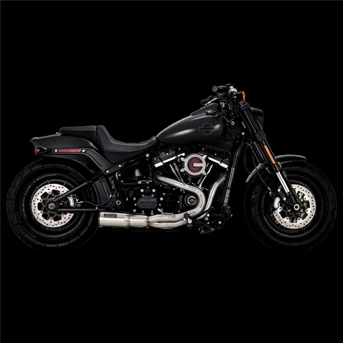 Vance & Hines Hi-Output 2-1 Stainless Steel Softail 18-21 (Fits Fxfb/Fxbb/Flsl/Flde/Fxlr)