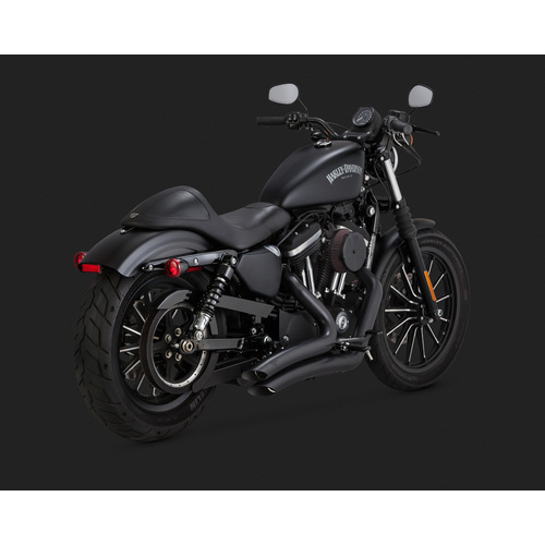 Vance & Hines Big Radius 2-2 For 14-18 Sportster Black - SKU:V46067