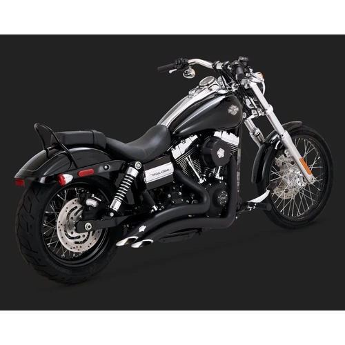 Vance & Hines Dyna 2006-2017 Black Big Radius 2-2