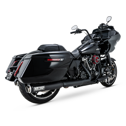 Vance & Hines Supersport Hi-Output Slip-Ons Black Touring 17-24