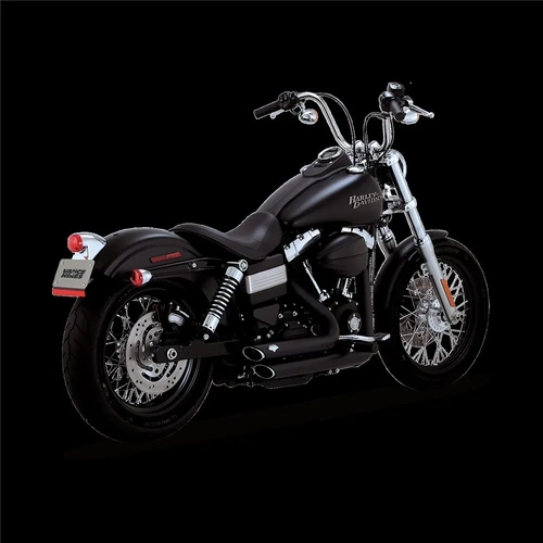 Vance & Hines Pcx Sh Shot Stag Blk Dyna 12-17 (Excl Switchback) (Was V47227)