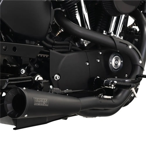 Vance & Hines 2-1 Upsweep Stainless Black Sportster 04-13