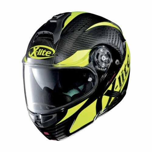 X-Lite X-1004UC Nordhelle Helmet - Carbon/Yellow
