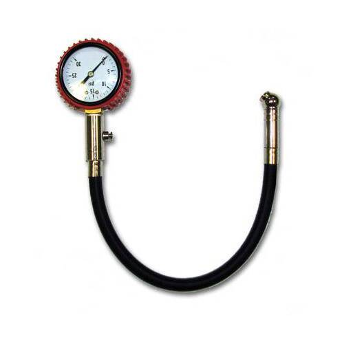 Xtech Tyre Pressure Gauge with Hose 10-70 Psi - SKU:XTG008