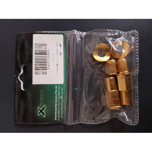 Xtech Rim Lock Spacers - Gold