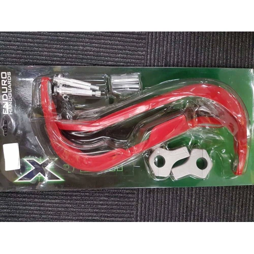 Xtech Enduro Handguards - CRF Red