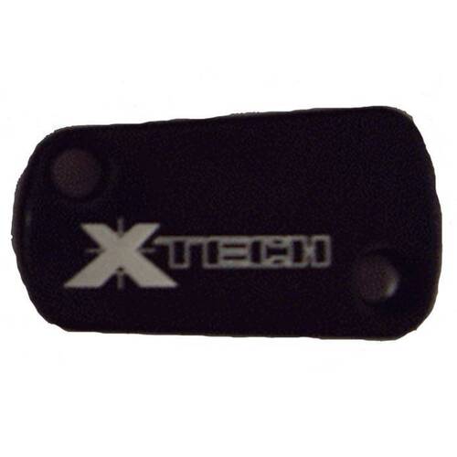 Xtech Master Cylinder Cap - Front - Black - SKU:XTMA195