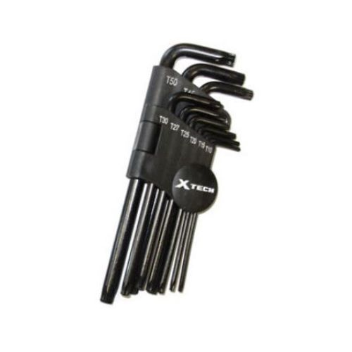 Xtech Allen Key Set 9pc Metric - SKU:XTMT003-p