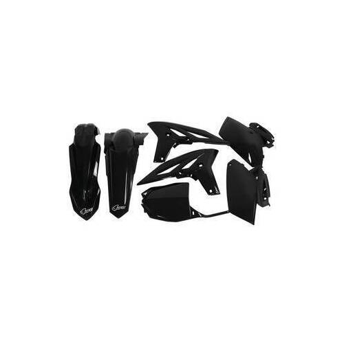 UFO Plastics Kit - Yamaha YZF 250 11-12 - Black