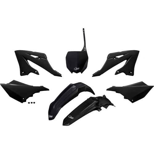 UFO Plastics Kit - Yamaha Yz125/250 22-23 Blk - Black