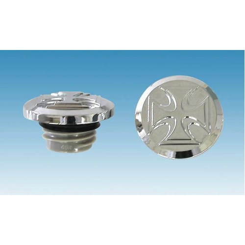 Zodiac Aluminium Raised Cross Gas Caps