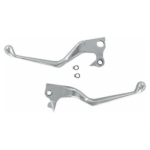 Zodiac Wide Style Lever Set Sportsters 2007-on - Chrome