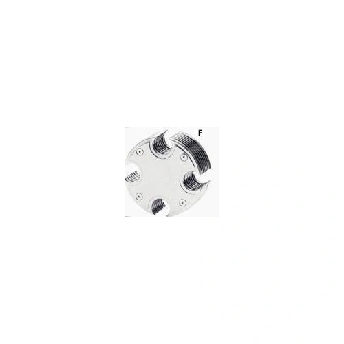 Zodiac Air Cleaner Round Cross Billet - Chrome