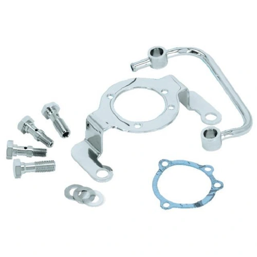 Zodiac Air Cleaner Support Kit - Chrome
