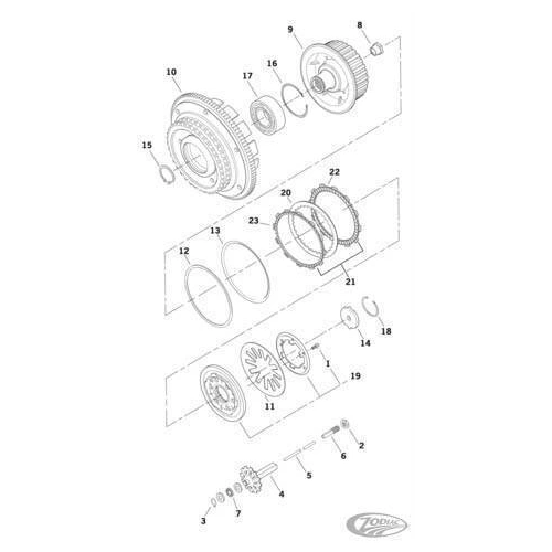 Zodiac Clutch Adjustment Screw 1998-on