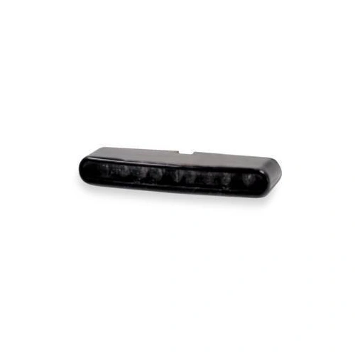 Zodiac Aurora Black With Smoke Lens and Amber LED Turn Signal