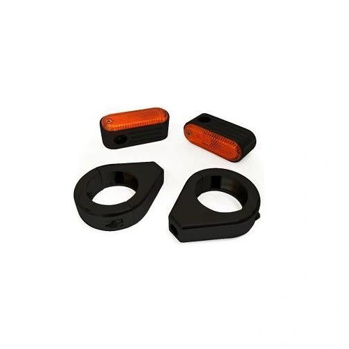 ZODIAC RADIAL IND /CLAMP SET 41MM BK