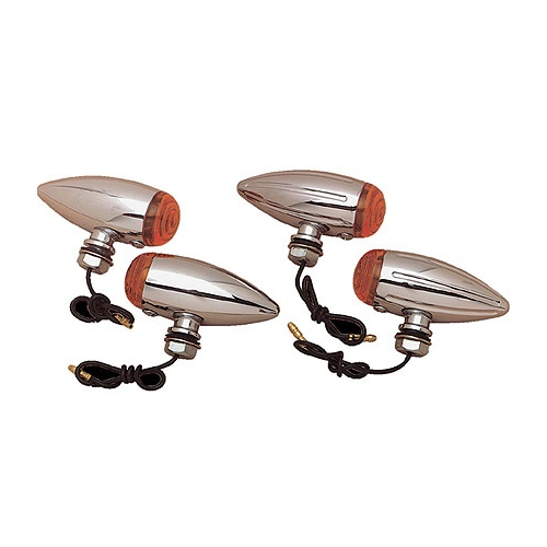 Zodiac Mini Bullet Marker Light Pair - Amber