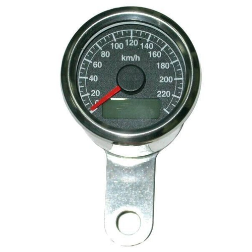 Zodiac Black Face Mini Electronic Speedometer