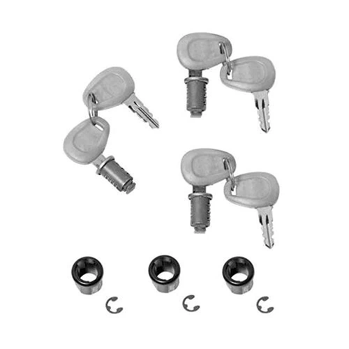 3 KEY & LOCK SET MATCHED SLV
