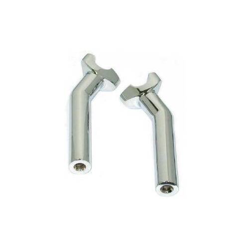 Zodiac Custom Pullback Risers 6.5inch - Chrome - SKU:Z241603