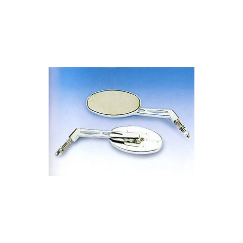 ZODIAC MIRROR OVAL L/H BILLET