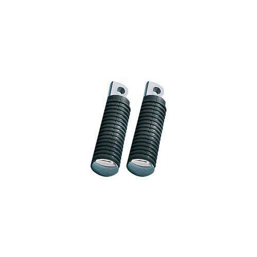 Zodiac Chrome End Footpegs with Male Mount