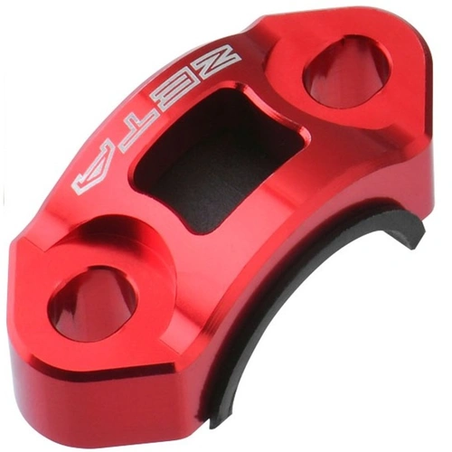 Zeta Rotating Perch Mount Clamp (Universal Brake/Clutch) - Red