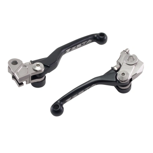 Zeta Pivot Lever Set for CRF250R/450R '07< (Forged) - Black