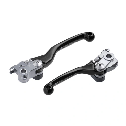 Zeta Pivot Lever Set for CRF450R '21<, CRF450RX '21< (Forged) - Black