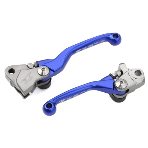 Zeta Pivot Lever Set KX250/450 '19< (Forged) - Blue