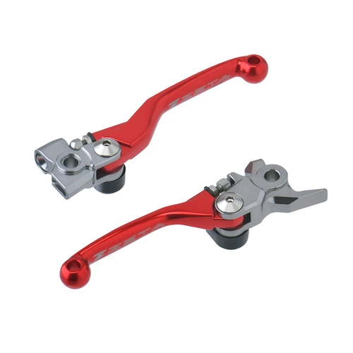 Zeta Pivot Lever Set for Brembo GasGas '21-23, Husqvarna/KTM '14<, Triumph (Forged) - Red