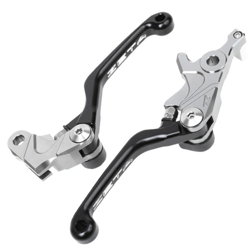 Zeta Pivot Lever Set for CRF250L '12<, CRF250M '13<, CRF250 Rally '17< (3 Finger, CNC) - Black