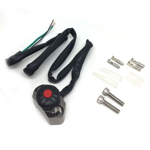 Zeta Universal Alloy Perch Mounted Kill Switch - Titanium