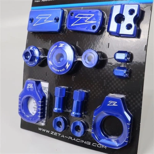 Zeta Billet Bling Kit for KX250/F '17-19, KX450F '16-18 - Blue
