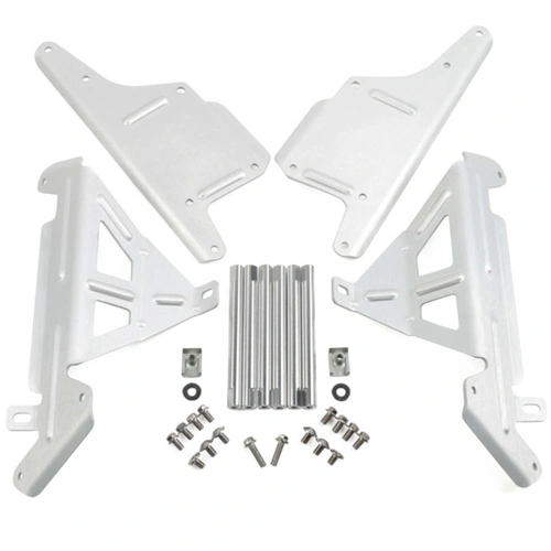 Zeta Radiator Braces for YZ125 '05<, YZ125X '17< - Alloy
