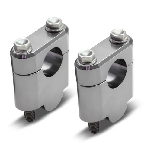 Zeta Bar Clamp Rise Kit for 7/8 Bars - Titanium - 30mm
