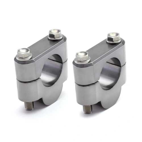 Zeta Bar Clamp Rise Kit for Taper Bars - Titanium - 19mm