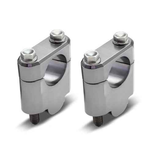 Zeta Bar Clamp Rise Kit for Taper Bars - Titanium - 30mm