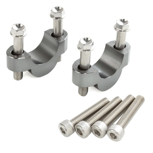 Zeta Bar Clamp Riser Spacer for Taper Bars - Titanium