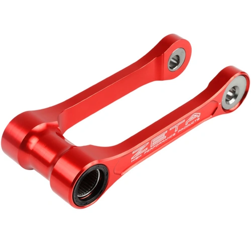 Zeta RSL Adjustable Lowering Linkage for CRF250R '14-17 - Red