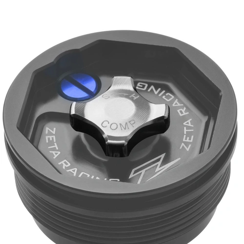 Zeta Easy Adjust Fork Caps for KYB AOS - Black - 
