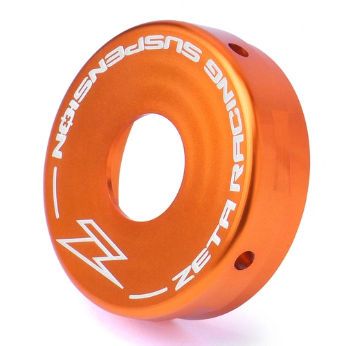 Zeta Shock End Cap for WP - Orange - 50mm