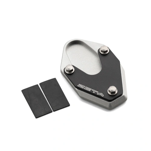 Zeta Stand Pad Enlarger for V-Strom 250 '17<, 1000 '14< - Black/Silver