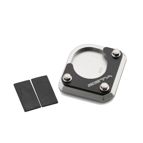 Zeta Stand Pad Enlarger for WR250R/X '07-18, XT250 '06-17 - Black/Silver