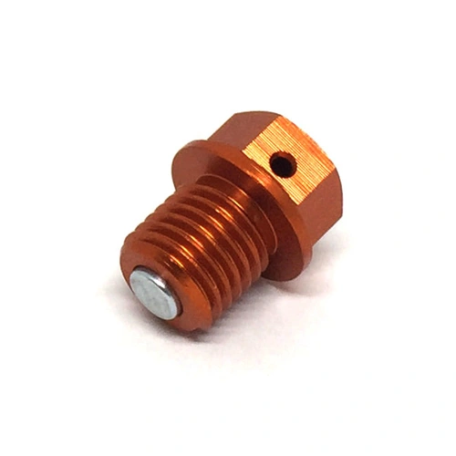 Zeta Magnetic Drain Bolt (M12 x 12 - P1.5) - Orange