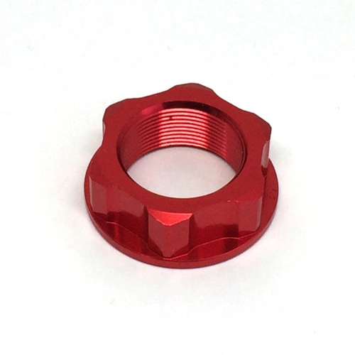 Zeta Steering Stem Nut (M22 x 30 - P1.0 H12) - Red