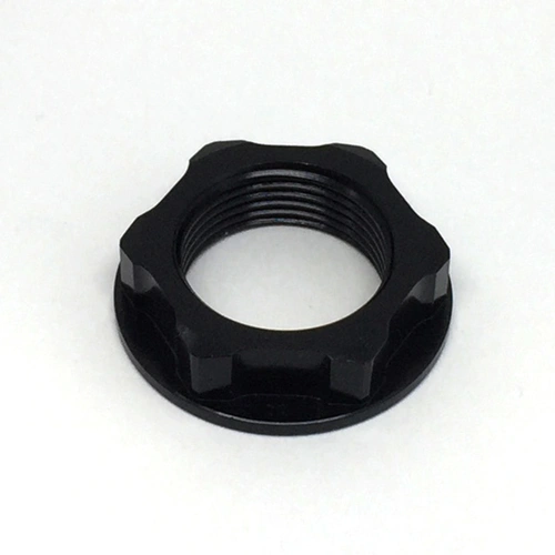 Zeta Steering Stem Nut (M24 x 32 - P1.5 H12) - Black