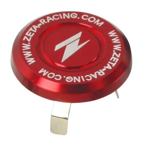 Zeta Steering Stem Cap (13-17.5mm) - Red