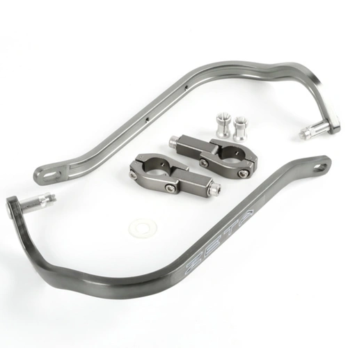Zeta Handguard Full Frames (Armour Bend - Taper Bars) - Titanium
